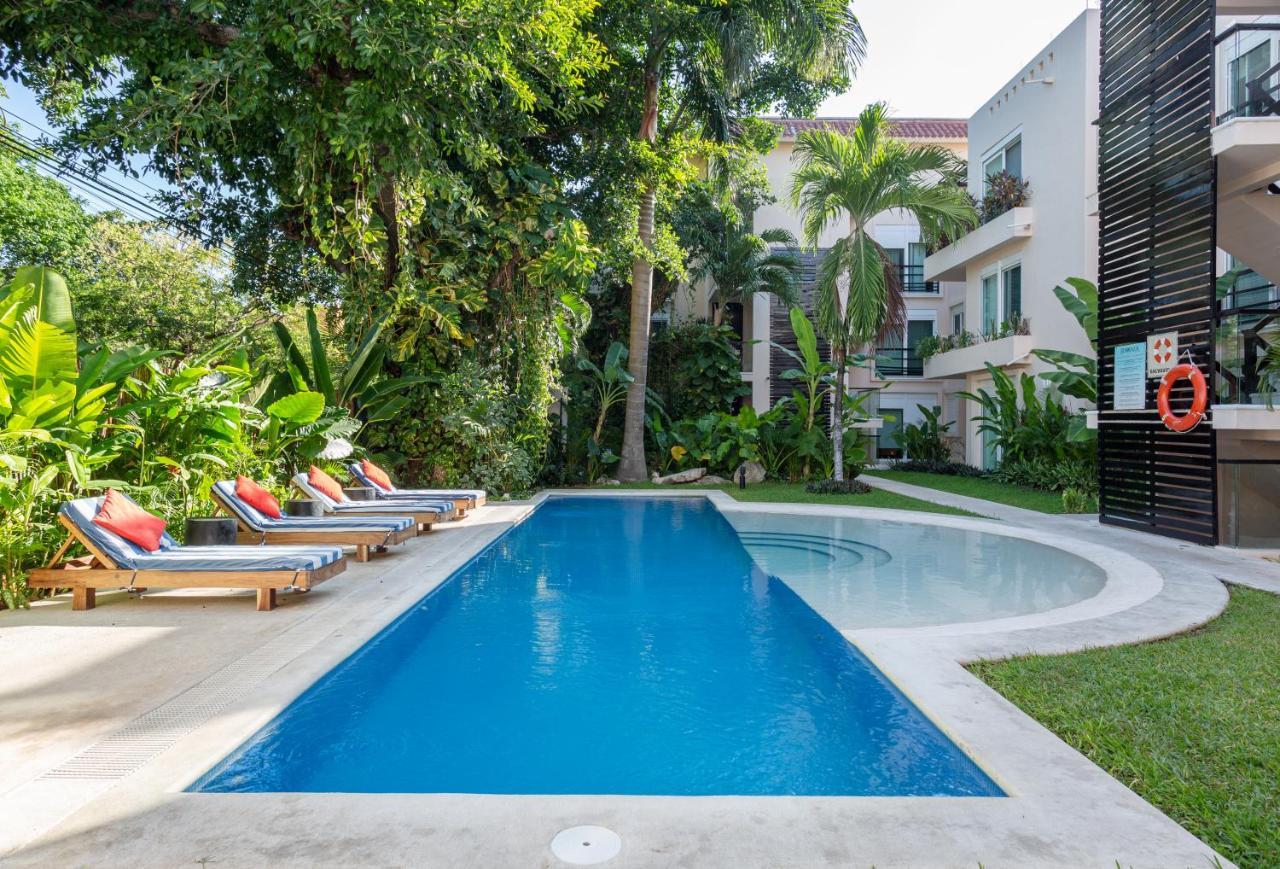 Luxury Apartamento Centro Playa Carmen 普拉亚卡门 外观 照片